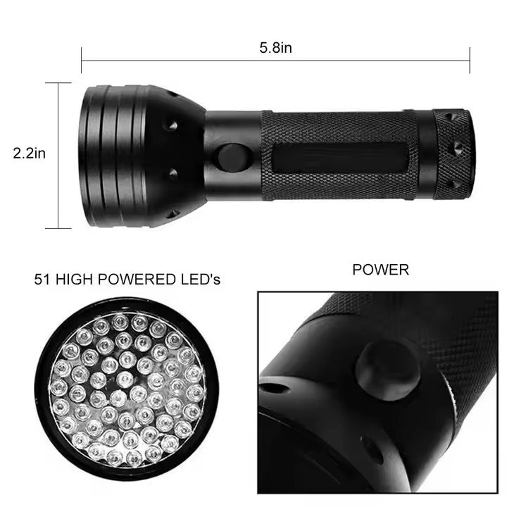 51 LED - UV Black Light