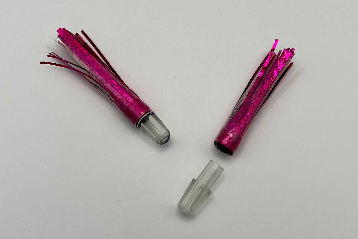 5 Strand Fuchsia UV - Quick Change(s) - Coho 2" Slider Fly