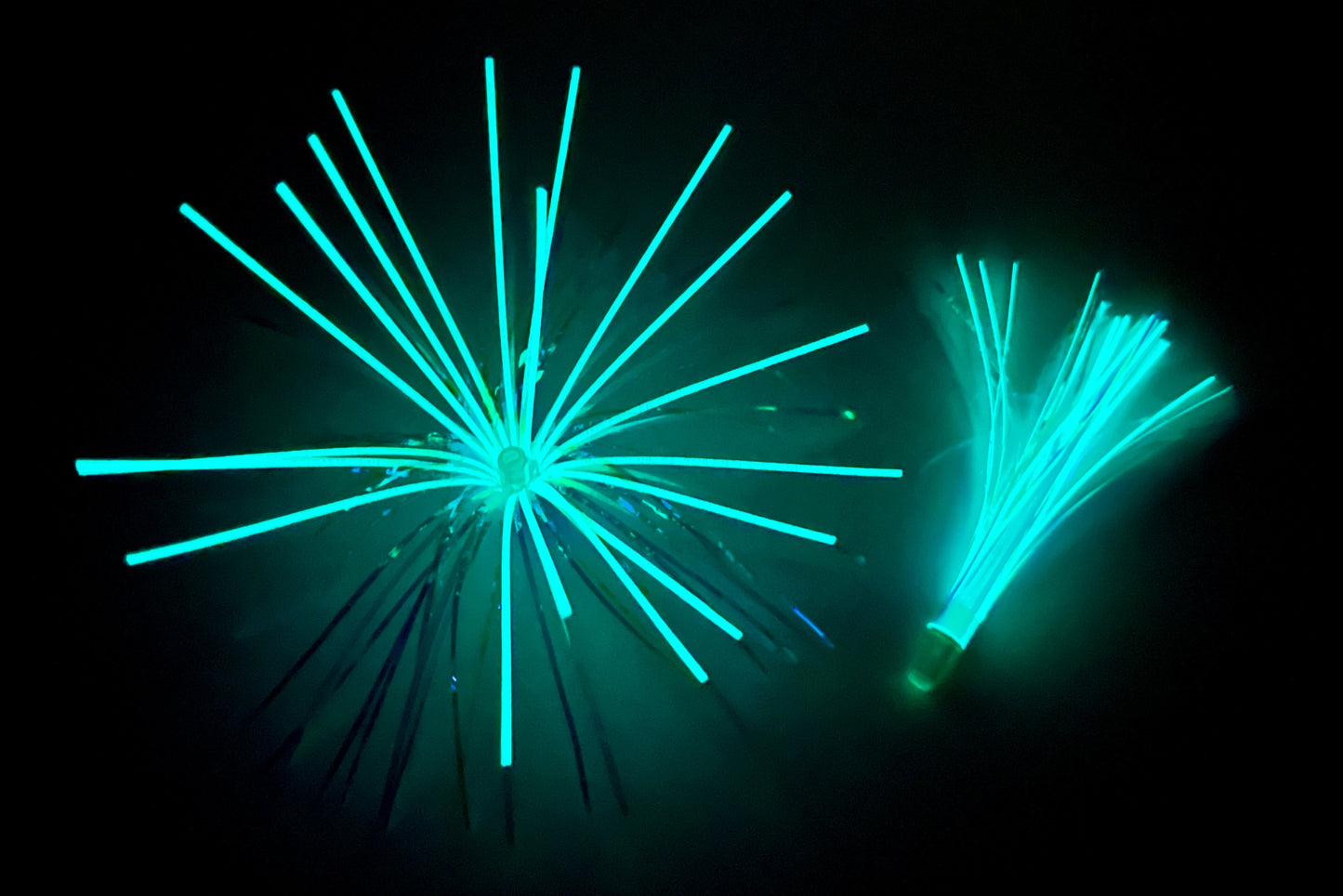 Crushed Blue Moon Glow - Quick Change(s) - 4" Trolling Fly