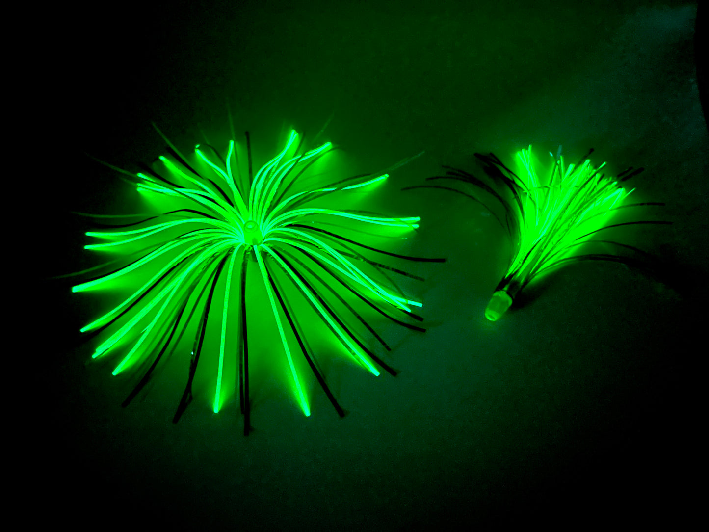 Emerald Ghost Glow - Quick Change(s) - 4" Trolling Fly