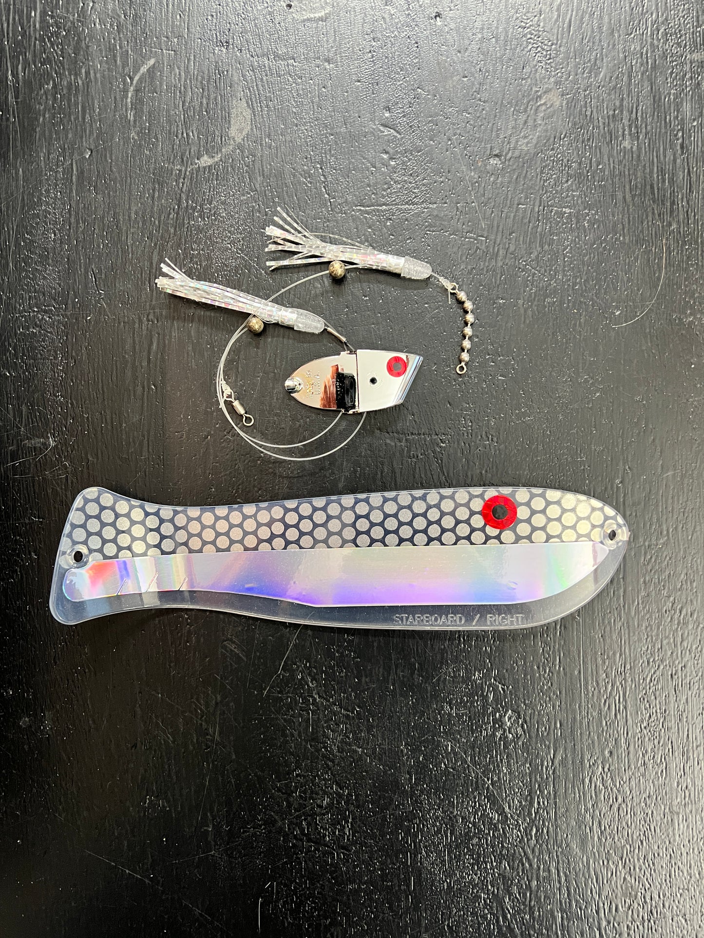 Silver Flash Mamba - Flasher + Meat Rig COMBO