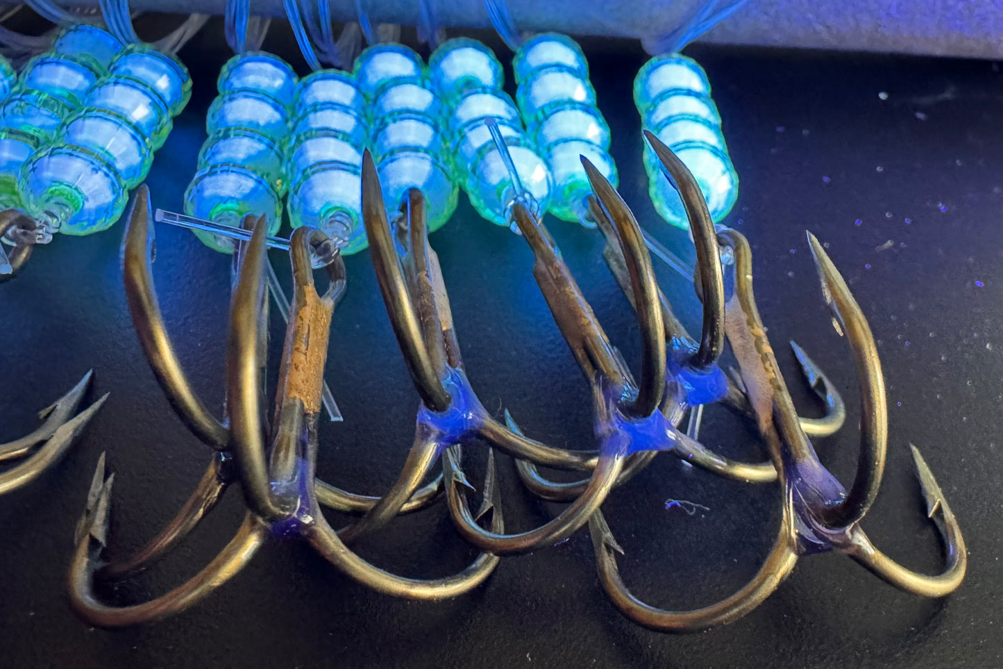 Quick Change(s) Trolling Leaders - Size 1/0 Treble - Bronze