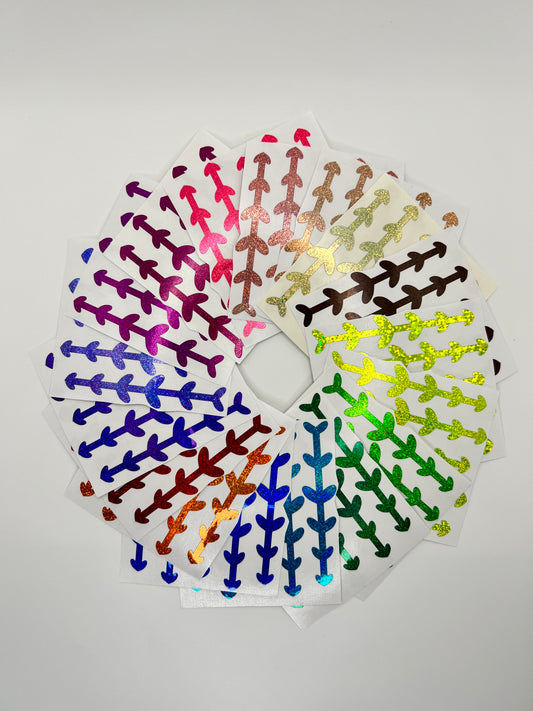 Needlebone - Trolling Spoon Stickers (Lure Tape)