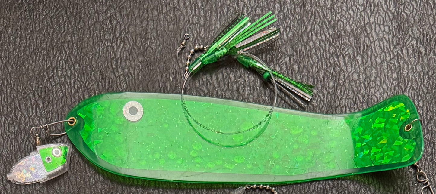 Emerald Green - Flasher + Meat Rig COMBO
