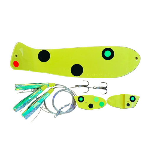 Black Eyed Sunshine UV Flasher + Meat Rig Combo