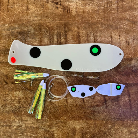 Dalmation Zombie UV - Flasher + Meat Rig COMBO
