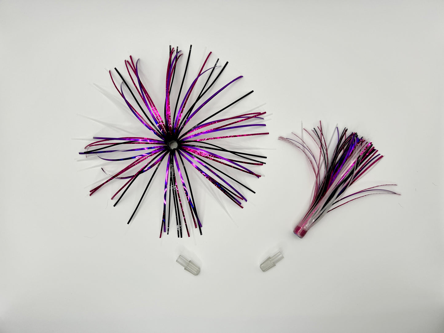 Raspberry Carbon Glow - Quick Change(s) - 4" Trolling Fly