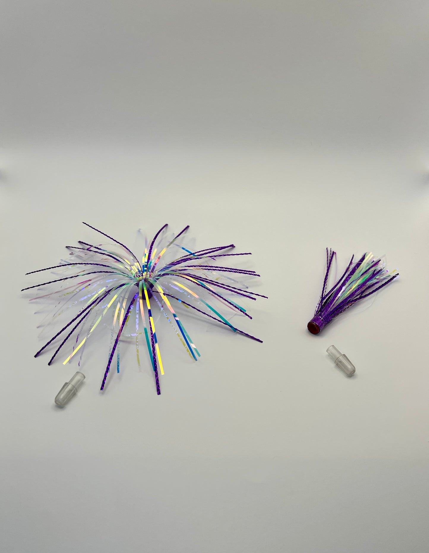 Mirage UV - Purple HiFlash - Quick Change(s) - 4" Trolling Fly