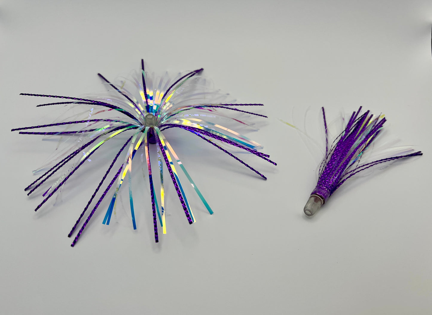 Mirage UV - Purple HiFlash - Quick Change(s) - 4" Trolling Fly