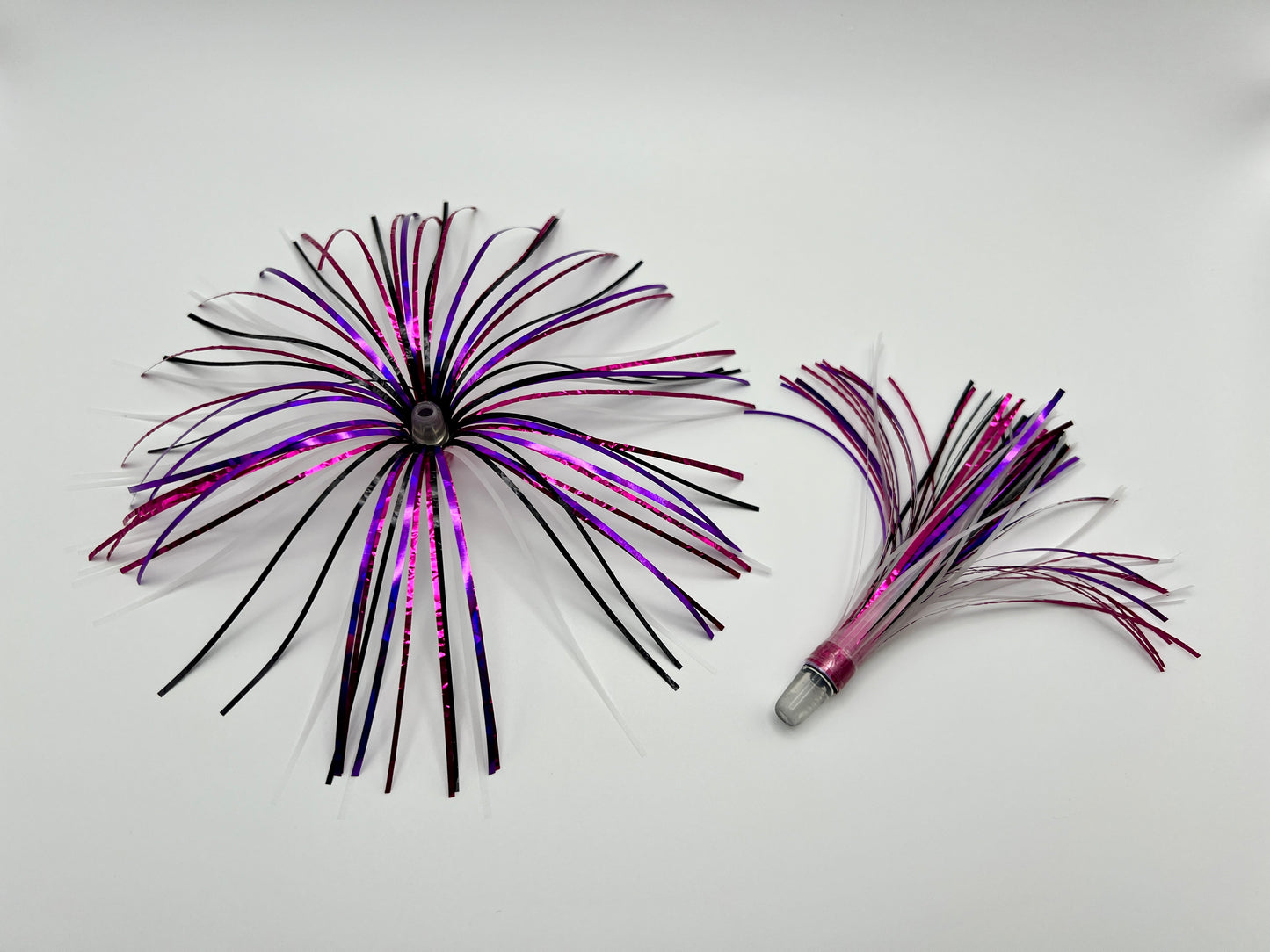 Raspberry Carbon Glow - Quick Change(s) - 4" Trolling Fly