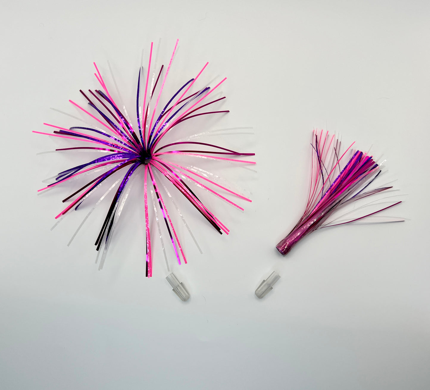 Fuscia Steelie Glow UV - Quick Change(s) - 4" Trolling Fly