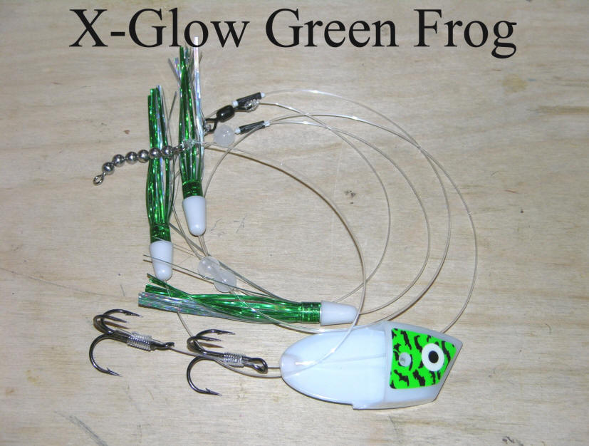 X-Glow Green Frog - 2or3Fly CMR-Glow