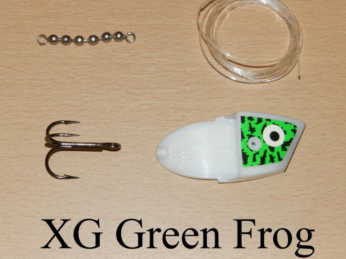DIY Kit - X-Glow Green Frog