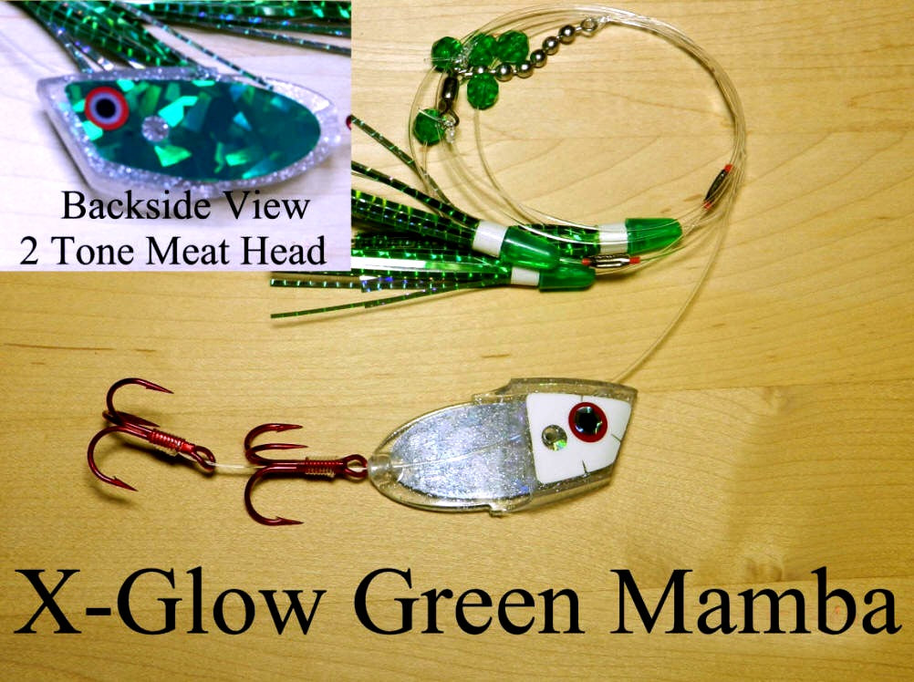 X-Glow Green Mamba - 2or3Fly CMR-Glow