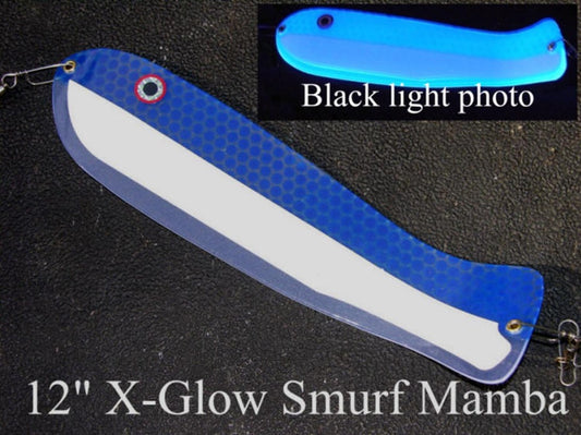 X-Glow Smurf Mamba - Mambaville