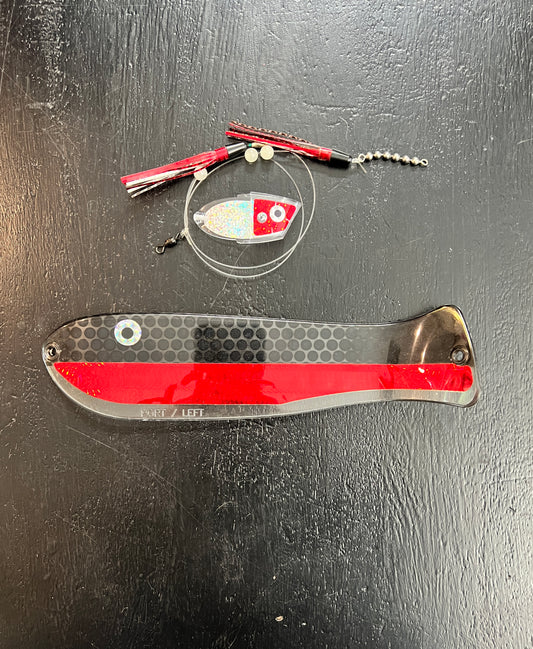 Ruby Red Mamba - Flasher + Meat Rig COMBO