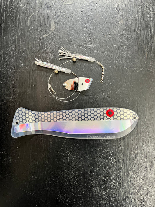 Silver Flash Mamba - Flasher + Meat Rig COMBO