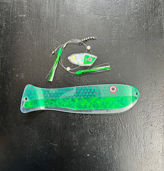 Jungle Green Mamba - Flasher + Meat Rig COMBO