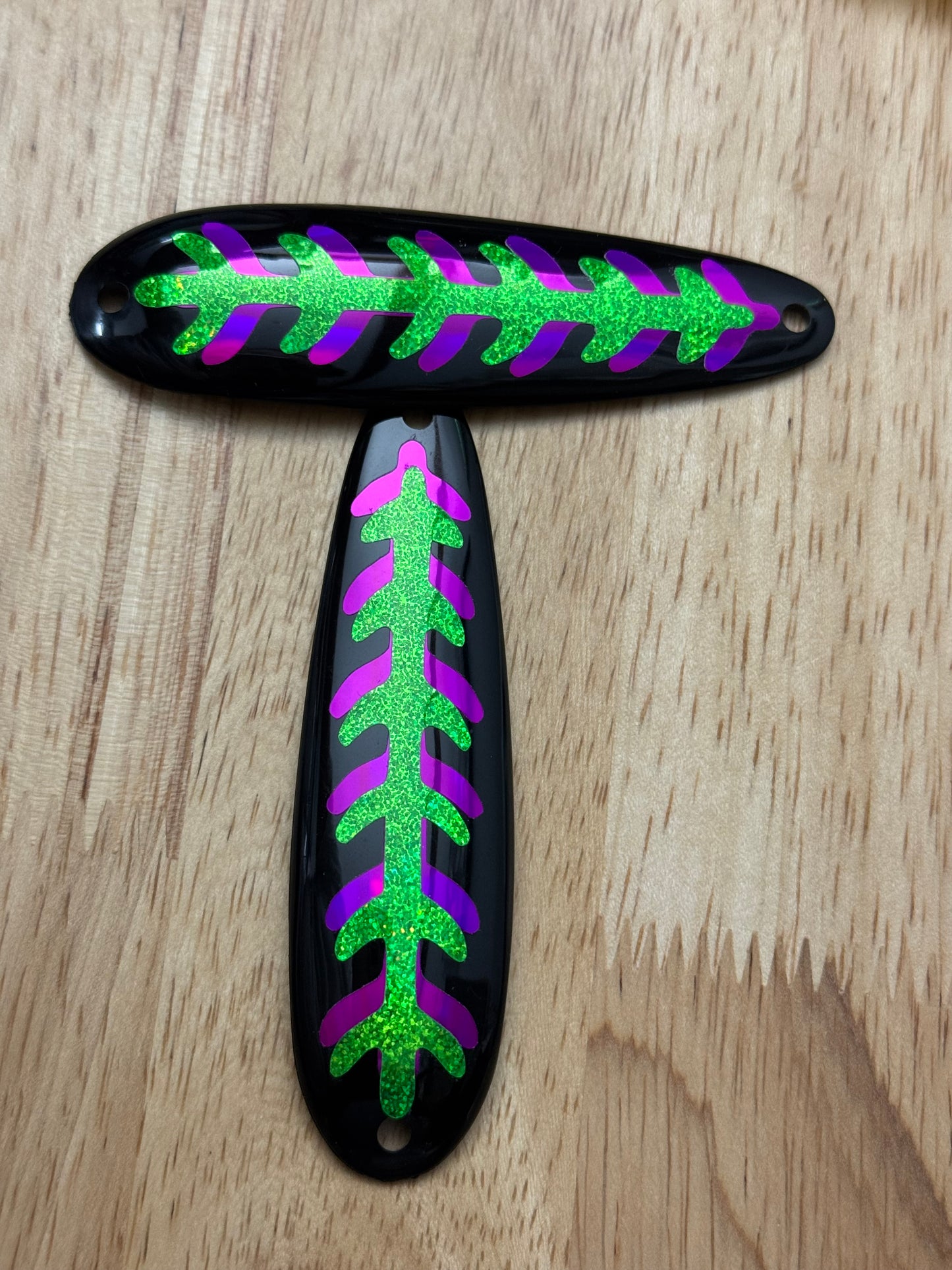 Standard Ladderback (Full Spoon) - Trolling Spoon Stickers (Lure Tape)