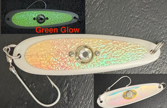 Pearl Double Glow Crushed Ice - Green LED - West Coast VMC Siwash Single