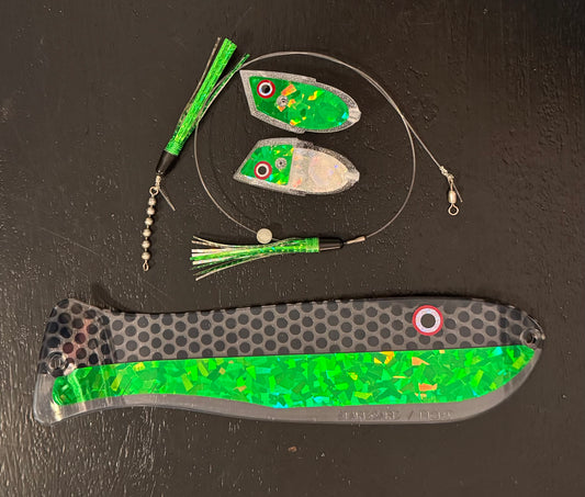 Green Mamba - Flasher + Meat Rig COMBO