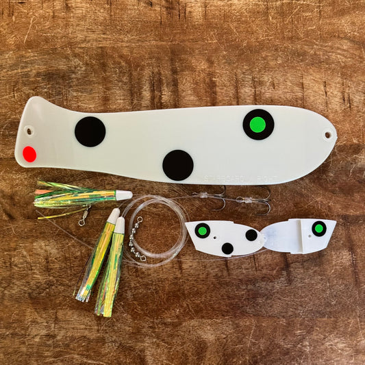 Dalmation Zombie UV - Flasher + Meat Rig COMBO