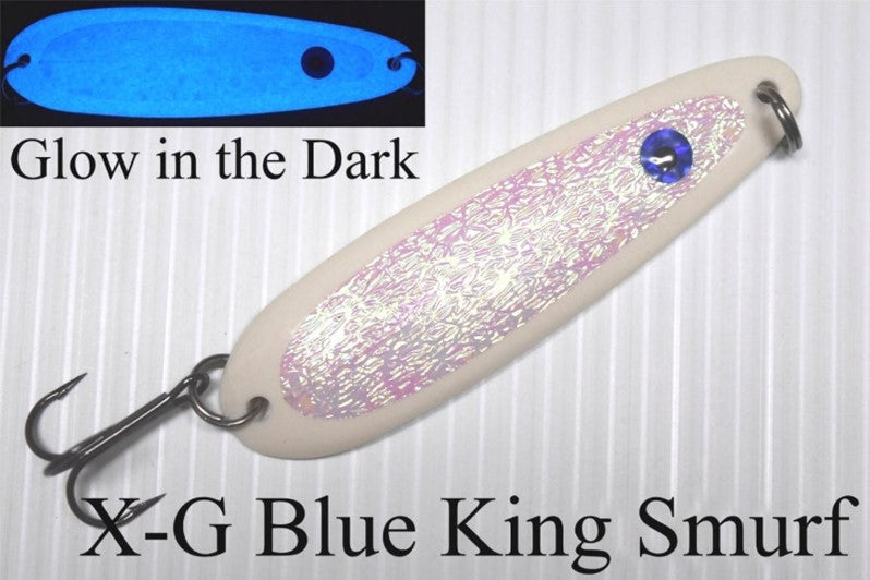 Extended Glow Blue King Smurf