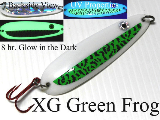 Extended Glow Green Frog